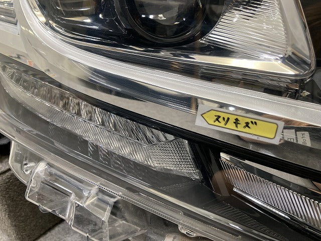 ジャンク!アルファード S/ハイブリッド 30系/AGH30W/AGH35W/GGH30W/GGH35W/AYH30W 純正 前期 右ヘッドライト LED 刻印オ 58-60(145198)