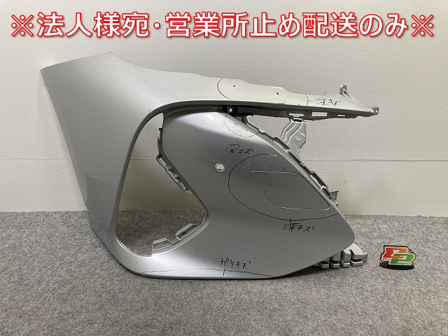 プリウス PHV ZVW52 純正 右 フロント バンパー/コーナーカバー/コーナーパネル 52112-47080 シルバーメタリック 1F7 トヨタ(145219)