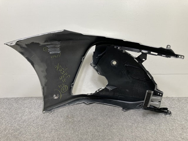プリウス PHV ZVW52 純正 左 フロント バンパー/コーナーカバー/コーナーパネル 52113-47080 シルバーメタリック 1F7 トヨタ(145220)