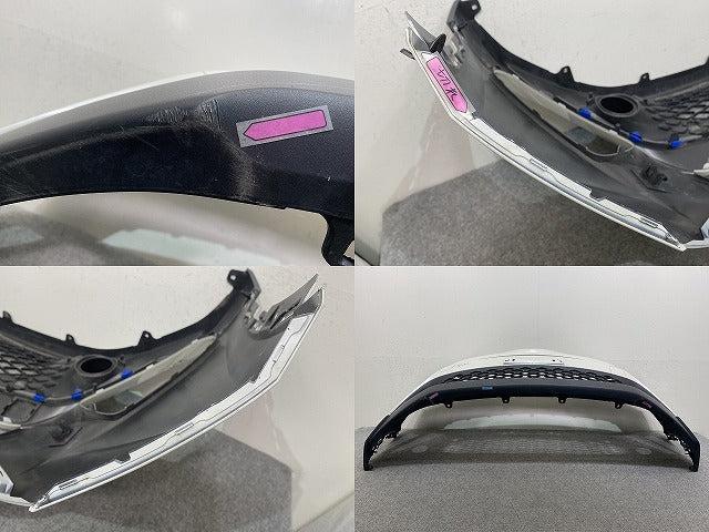 C-HR/CHR ZYX10/NGX10/NGX50 純正 前期 フロント バンパー ロアグリル付 52119-10410/20 ホワイトパールクリスタルシャイン 070(145239)