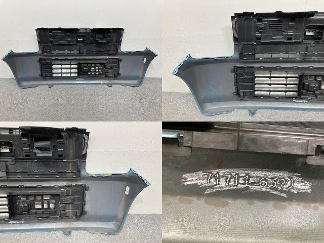 ワゴンR MH35S/MH55S/MH85S/MH95S 純正 フロント バンパー グリルロアグリル付 71711-63R0 フィズブルーパールメタリック ZJH(145244)
