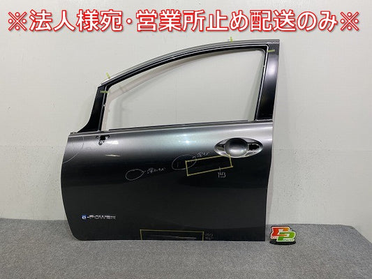 ノート/NOTE E12/NE12 e-POWER/HE12/SNE12 純正 左 フロント ドア ダークメタルグレーメタリック KAD 日産(145256)