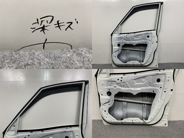 セレナ S/X/G C26/NC26 ハイブリッド/HC26/HFC26 純正 右 フロント ドア バイザー付 ブリリアントホワイトパール QAB 日産(145257)