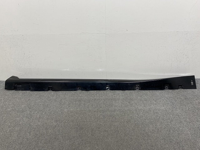 オーラ/AURA FE13/NISMO/ニスモ 純正 左 サイドステップ/サイドスカート 76853 6XL0H ミッドナイトブラック GAT 日産(145265)