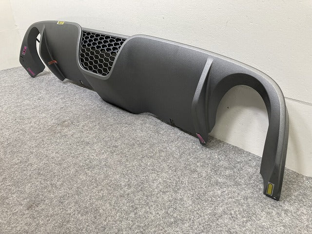 新品!アバルト 500 リア スポイラー ディフューザー/スポイラー 735465494 シルバー メタリック フィアット(145278)
