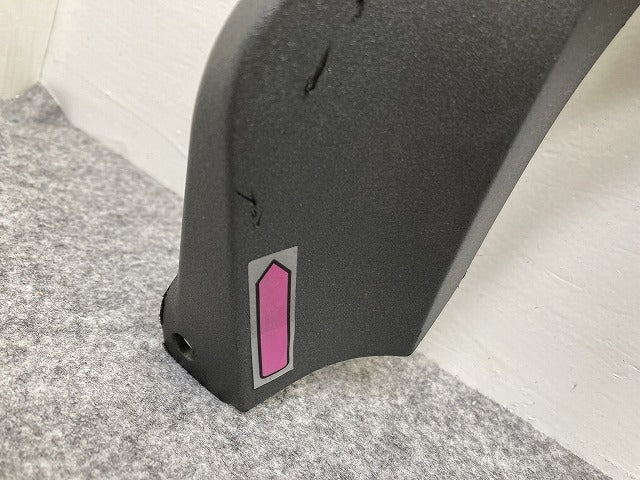 新品!アバルト 500 リア スポイラー ディフューザー/スポイラー 735465494 シルバー メタリック フィアット(145278)