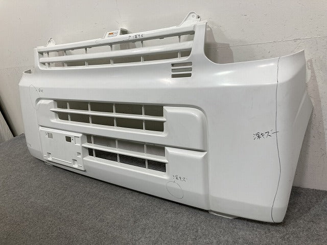 エブリィ/クリッパー NV100/スクラム/ミニキャブ DA17V/DR17V/DG17V/DS17V 純正 フロント バンパー 71711-64P1 スペリアホワイト(145294)