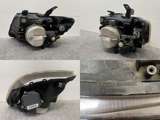 ジャンク!ゼスト JE1/JE2 純正 右 ヘッドライト/ランプ レベライザーキセノン HID 刻印J KOITO 100-22621 ホンダ(145299)