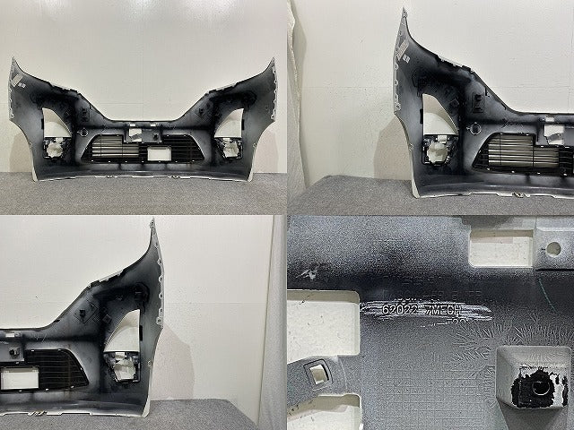 デイズ ハイウェイスター B44W/B45W/B47W/B48W 純正 前期 フロント バンパー ロアグリル付 62022 7ME0H ホワイトパール QBB 日産(145321)