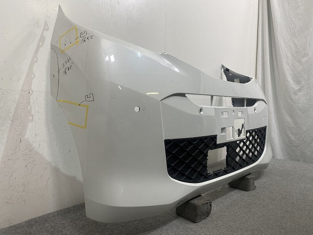 デイズ S/X B43W/B46W 純正 フロント バンパー ロアグリル付 62022 7MA0H ホワイトパール QBB 日産(145322)