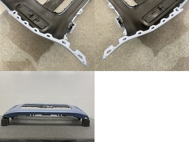 ルークス S/X B44A/B47A 純正 後期 フロント バンパー 62022 7NF-0 ソルベブルー RCL 日産(145323)
