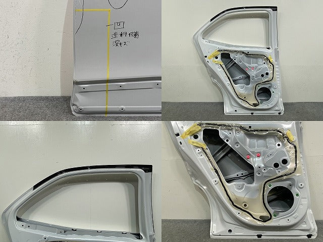 ヤリスクロス MXPB10/MXPB15 ハイブリッド/MXPJ10/MXPJ15 純正 左 リア ドア プラチナホワイトパールマイカ 089 トヨタ(145335)