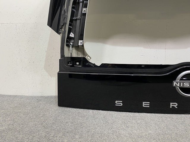 ジャンク!セレナ C28/NC28/FC28/FNC28 e-POWER/GC28/GFC28 純正 リアゲート/バックドア/リアハッチ ガラス片あり 90010 7DA0A(145382)
