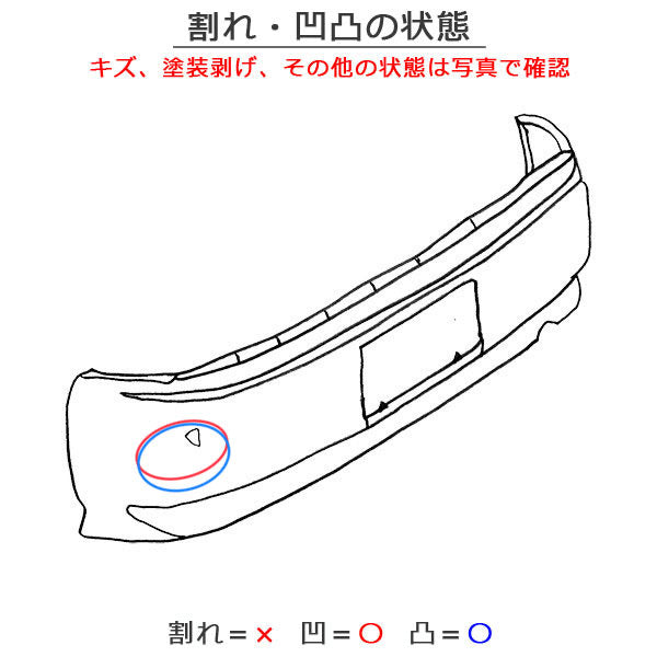 キックス/KICKS P15/RP15/SNP15 純正 リア バンパー ソナー付(1個) 85022 5RY0H ブリリアントホワイトパール QAB 日産(145393)