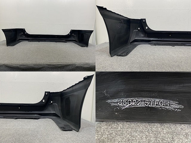 セレナ/ハイウェイスター C27/GFC27/GFNC27 e-POWER/HFC27 純正 前期 リア バンパー 85022 5TF0H ダイヤモンドブラック G41 日産(145398)