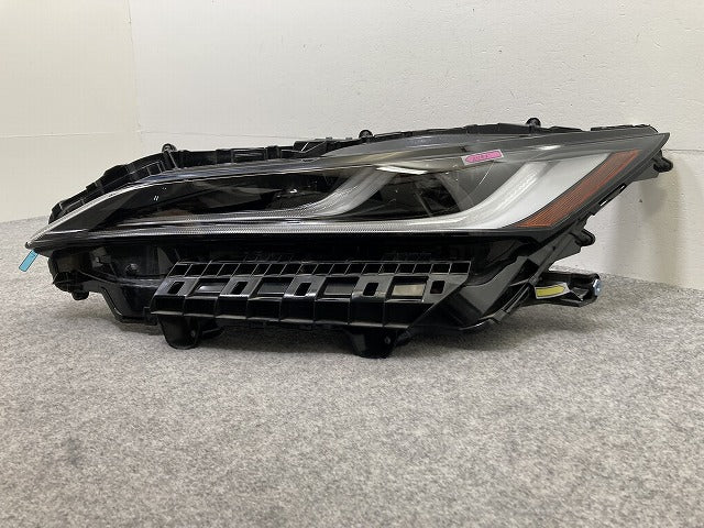 ハリアー 80系/MXUA80/MXUA85 ハイブリッド/AXUH80/AXUH85 PHEV/AXUP85 純正 左 ヘッドライト LED 刻印7H 48-233 81185-48J10(145411)