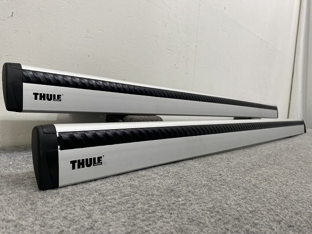 スーリー  ルーフバー 縦8 横140 奥行き10 レネゲートに装着していました シルバー THULE(145425)