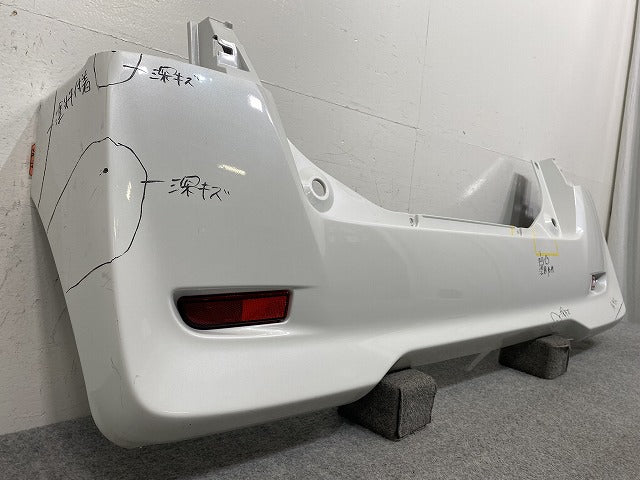 デイズ ルークス/eKスペース B21A/B11A 純正 リア バンパー リフレクター付 6410C599 W13 日産(145435)