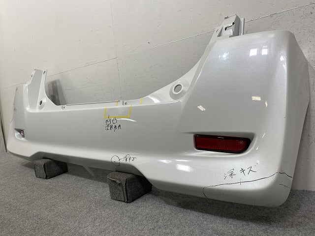 デイズ ルークス/eKスペース B21A/B11A 純正 リア バンパー リフレクター付 6410C599 W13 日産(145435)