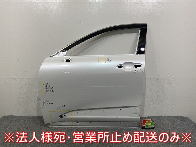 クラウン クロスオーバー AZSH35 RS/TZSH35 純正 左 フロント ドア バイザー付 プレシャスホワイトパール 090 トヨタ(145436)