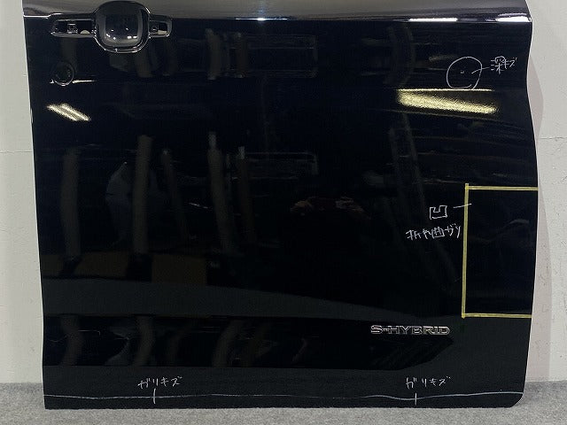 ルークス B44A/B45A/B47A/B48A 純正 右 フロント ドア ブラックパール GAS 日産(145438)