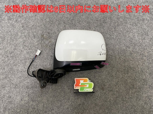 ワゴンR MH21S/MH22S 純正 左 ドアミラー 5線 スペリアホワイト 26U スズキ(145453)