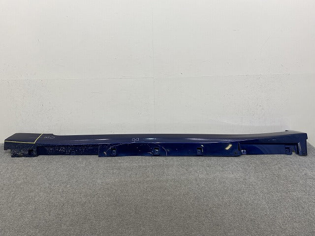 スカイライン/SKYLINE V37/YV37/HV37/HNV37/ZV37 純正 左 サイドステップ/サイドスカート 76851 4GA0H オーロラフレアブルーパール(145464)