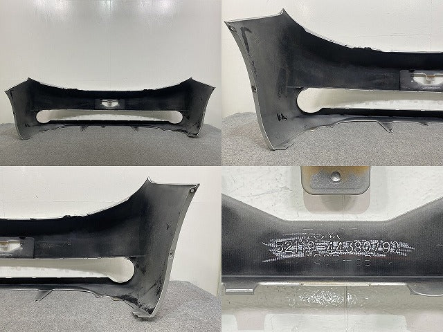 アイシス 10系/ZNM10G/ANM10G/ANM15G/ZGM10G/ZGM15G/ZGM11G 純正 フロント バンパー 52119-44380/90 シルバーメタリック 1F7(145467)