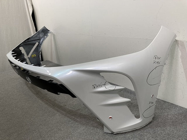 クラウン スポーツ AZSH36W 純正 フロント バンパー 52119-30P70 プレシャスホワイトパール 090 トヨタ(145476)