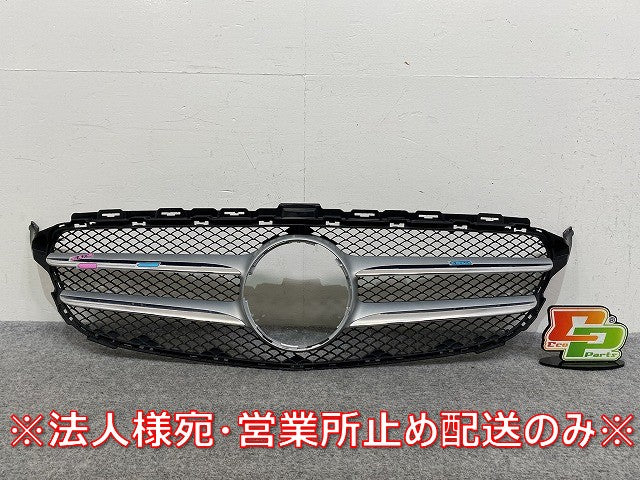 Cクラス W205 純正 前期 フロント グリル/ラジエーターグリル A205 880 37 83/A2058803783 素地 メルセデスベンツ(145491)