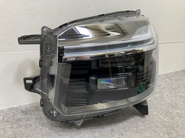 N-BOX/NBOX Nボックス カスタム/JF5/JF6 純正 左 ヘッドライト/ランプ LED レベライザー 刻印J STANLEY W6712 ホンダ(145496)