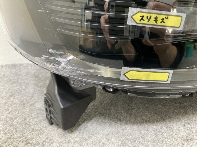 N-BOX/NBOX Nボックス カスタム/JF5/JF6 純正 右 ヘッドライト/ランプ LED レベライザー 刻印J STANLEY W6712 ホンダ(145498)