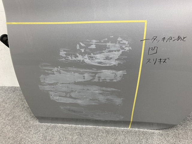 プリウス 30系/ZVW30 純正 左 リア ドア ガラス内張りバイザー付 シルバーメタリック 1F7 トヨタ(145526)
