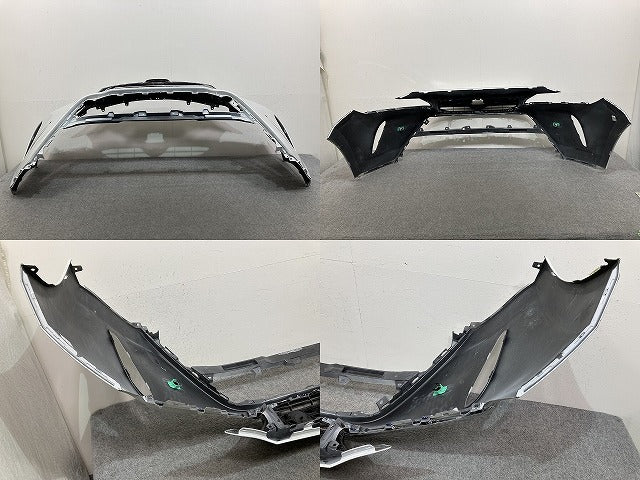 ハリアー 80系/Z/MXUA80/MXUA85 /AXUH80/AXUH85 PHEV/AXUP85 純正 フロント バンパー ガーニッシュ付 52119-488301 ホワイトパール(145550)