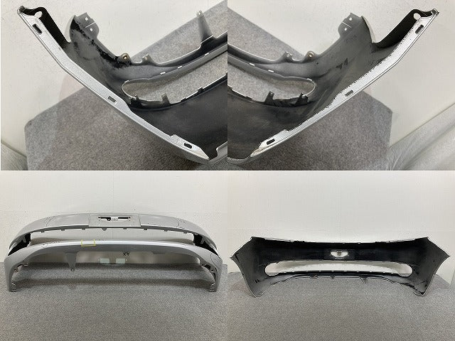 アイシス 10系/ZNM10G/ANM10G/ANM15G/ZGM10G/ZGM15G/ZGM11G 純正 フロント バンパー 52119-44380/90 シルバーメタリック 1F7(145467)