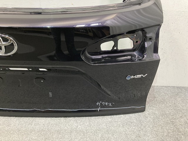カローラ クロス ZSG10/MXGA10 /ZVG11/ZVG15/ZVG13/ZVG16 純正 リアゲート/バックドア/リアハッチ スパークリングブラックパール(145557)