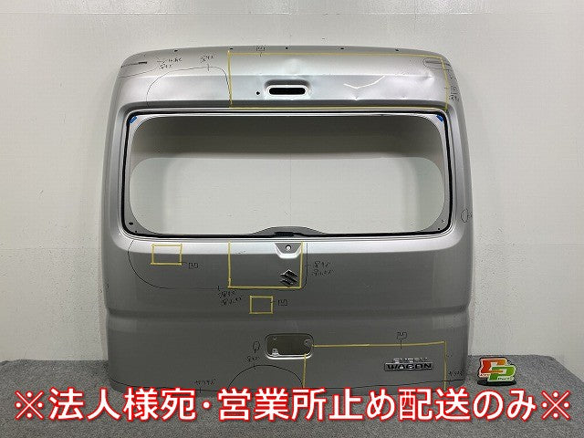 エブリィ/クリッパー NV100/スクラム DA17V/DR17V/DG17V 純正 リアゲート/バックドア/リアハッチ ハイルーフ シルキーシルバー(145558)