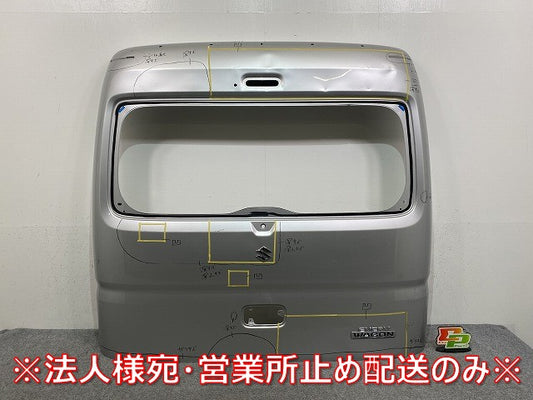 エブリィ/クリッパー NV100/スクラム DA17V/DR17V/DG17V 純正 リアゲート/バックドア/リアハッチ ハイルーフ シルキーシルバー(145558)