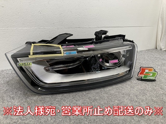 新品!Q3 8U系/2011-2014 純正 左 ヘッドライト/ランプ キセノン HID ZKW 8U0 941 043 A 8U0941043A アウディ(145569)