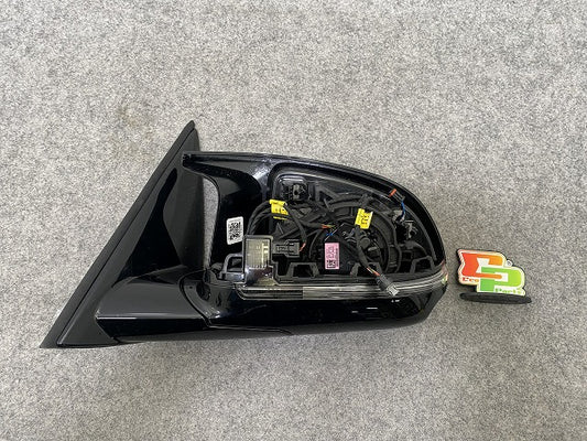 新品!X3 G01/F97 純正 左 ドアミラー 9線 ウインカー付 ICHIKOH A135633 51168078751 ブラック BMW(145583)