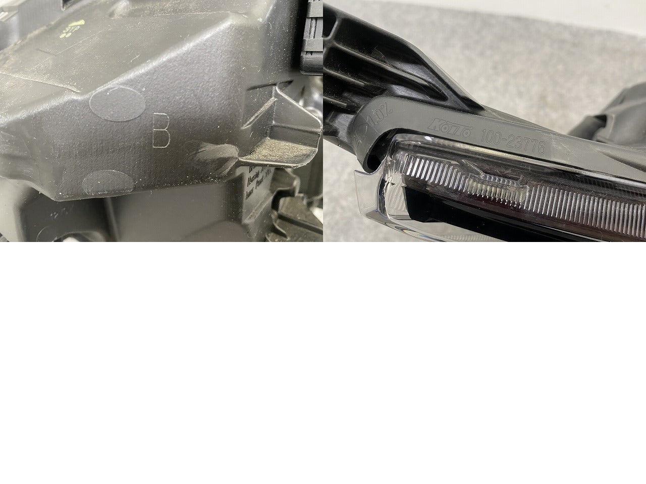 デイズ ハイウェイスター/eKクロス B44W/B45W/純正 右 ヘッドライト/ランプ LED レベライザー 刻印B KOITO 100-23776 26010-7ME0A (145588)