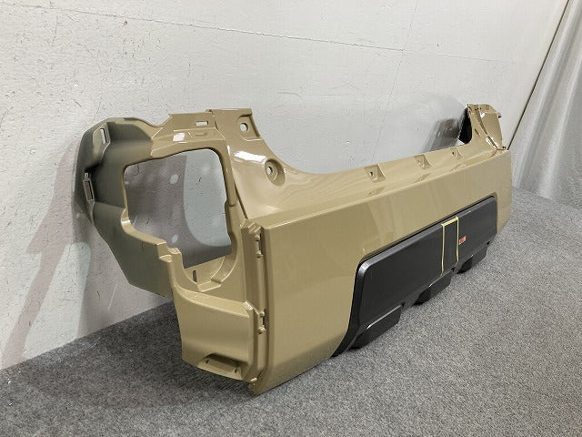 タフト LA900S/LA910S 純正 リア バンパー ガーニッシュ付 52159-B2C20 サンドベージュメタリック T34 ダイハツ(145593)
