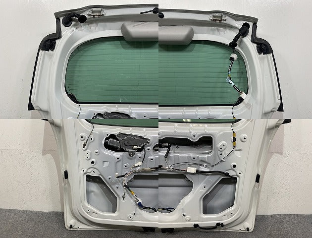 ラクティス NCP100/NCP105/SCP100 純正 リアゲート/バックドア/リアハッチ ガラス付 ホワイトパールクリスタルシャイン 070 トヨタ(145606)