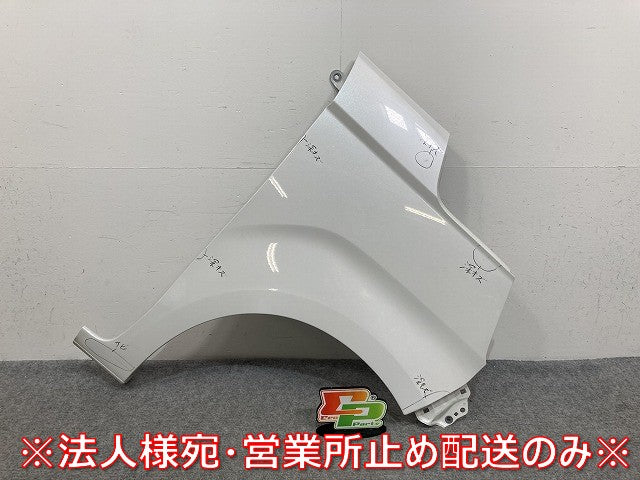 N-BOX/NBOX Nボックス カスタム/JF3/JF4 純正 右 フロント フェンダー ホワイト パール ホンダ(145613)