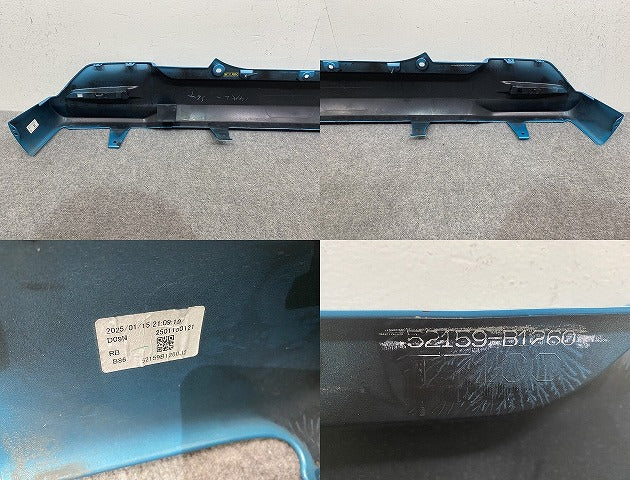 ルーミー/タンク/トール/ジャスティ M900A/S/F/M910A/S/F 純正 リアバンパー 52159-B1260 ターコイズブルーマイカメタリック B86(145614)