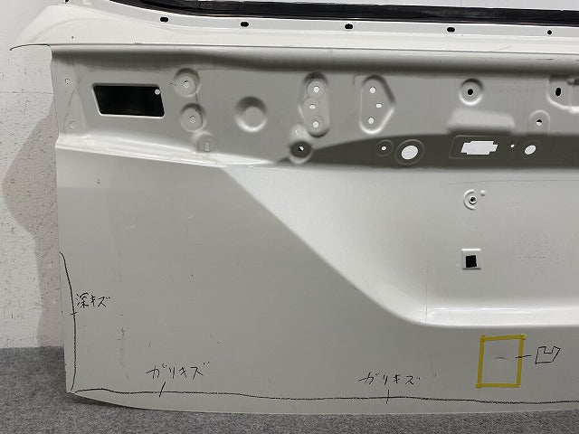 エルグランド ハイウェイスター E52/PE52/PNE52/TE52/TNE52 純正 リアゲート/バックドア/リアハッチ ピュアホワイトパール QAC(145616)