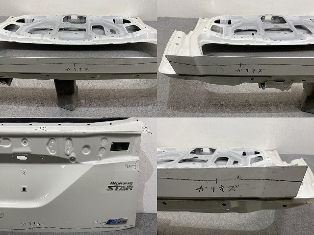 エルグランド ハイウェイスター E52/PE52/PNE52/TE52/TNE52 純正 リアゲート/バックドア/リアハッチ ピュアホワイトパール QAC(145616)