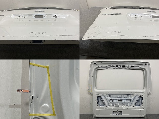 ハイエース/レジアスエース 200系/1型/2型/3型/4型/5型/6型/7型/標準 純正 リアゲート/バックドア/リアハッチ ホワイトパール(145617)