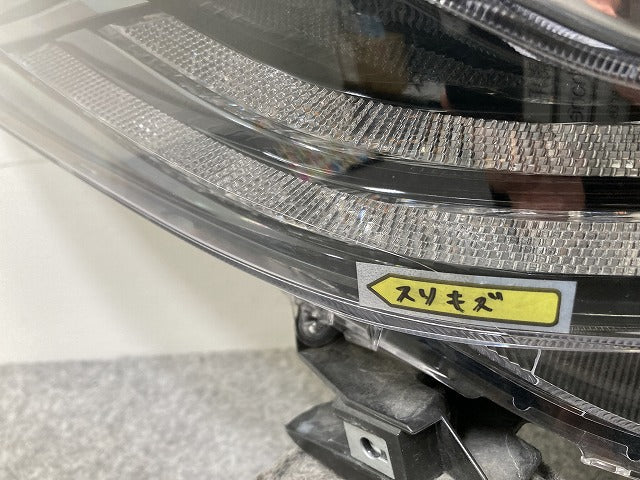 アルファード 30系/AGH30W/AGH35W/GGH30W/GGH35W ハイブリッド/AYH30W 純正 後期 右 ヘッドライト/ランプ LED 刻印ハ 58-91 (145649)