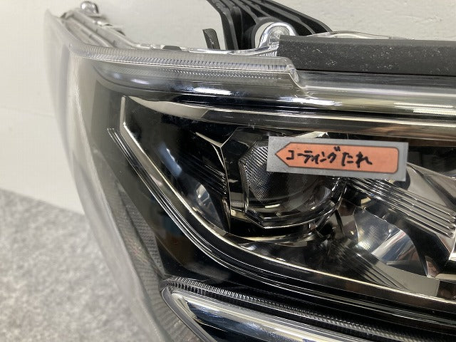 アルファード 30系/AGH30W/AGH35W/GGH30W/GGH35W ハイブリッド/AYH30W 純正 後期 右 ヘッドライト/ランプ LED 刻印ハ 58-91 (145649)